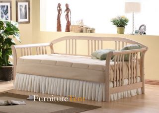 Solid Daybed in White Wash, Cherry and Oak Finish