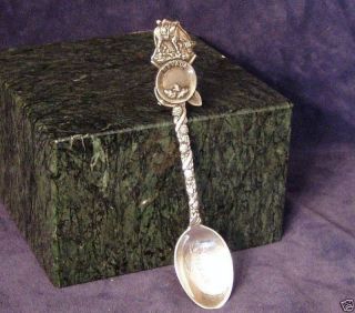 Sterling Silver Souvenir Spoon of Harrah’s Nevada