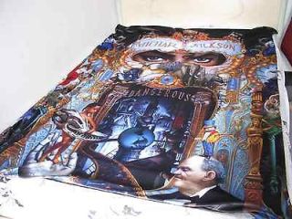 Michael Jackson Dangerous Classic Bed blanket sheet & bed pillow cover