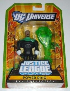 DC Comics POWER RING Anti matter Evil Green Lantern Action Figure JLA