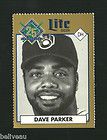 RARE DAVE PARKER MILWAUKEE BREWERS SERIES 4 1994 SGA 25TH ANNIVERSARY