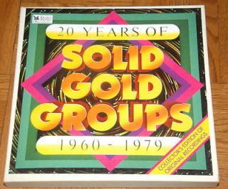1960 79 Solid Gold Groups   7 LP Box Set   Readers Digest The