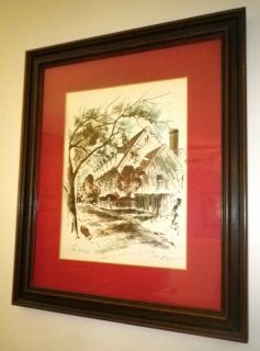 The Raleigh Tavern Williamsburg VA Picture Print Signed by John