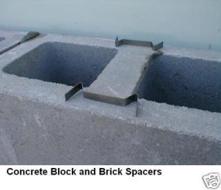 200 MASONRY MORTAR JOINT SPACERS for DIY Concrete Block & Bricklaying