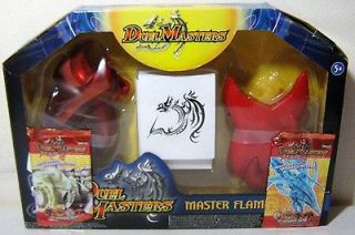 MASTER FLAME CARD SHOOTER & GLOVE & DECK BOX & 2 x BOOSTERS MISP
