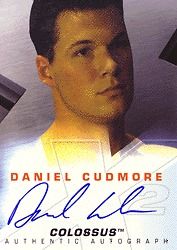X2 X Men United movie   Daniel Cudmore Colossus Autograph Trading