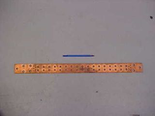 solid copper bus bar good for solar panel project and other heavy duty