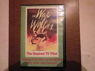 WAR OF THE WORLDS (1968 unaired TV pilot, STAR TREK rip off) DVD