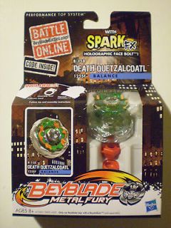 BEYBLADE METAL FURY DEATH QUETZALCOATL WITH SPARK FX NEW RELEASE