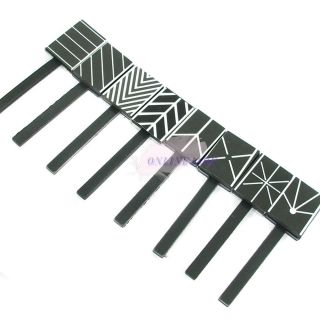 1Magic 3D Magnetic Magnet Plate Zebra UK Flag Style Pattern Nail Art