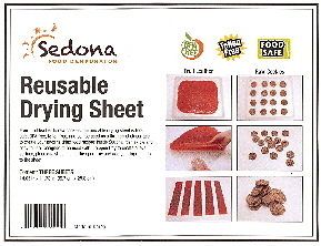 Tribest BPA / Teflon Free Drying Sheets for Sedona Dehydrator New