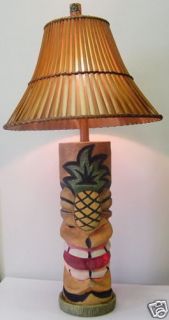 Tiki Table Lamps Night Lights Fruit Nautical Home Decor Tropical