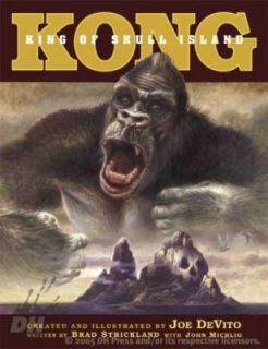 Kong King of Skull Island by Brad Strickland illustrated novel