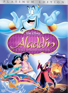listed Aladdin (DVD, 2004, 2 Disc Set, Special Edition   Gift Set