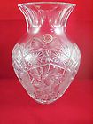 WOW Collectible Brilliant Lead Crystal Handcut Glass Vase Made West