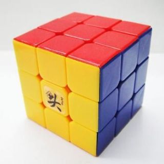 US Seller  Dayan III 3 LingYun V2 3x3 Stickerless 6 Color Speed Cube