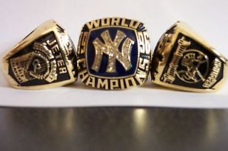 New York Yankees 1996 World Series Replica Ring Jeter Engraved