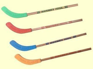 16   9 Long Hockey Stick Pencils   COOL PARTY FAVORS