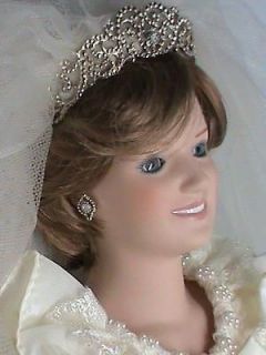 Condition Royal Wedding Princess Diana Bride Doll by Danbury Mint