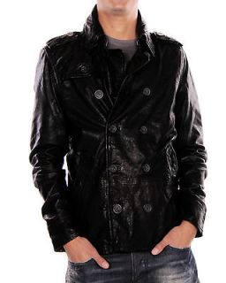 Lahar Diesel Leather Jacket Men New Size XL
