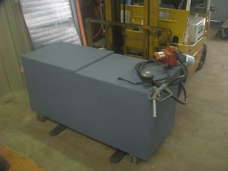 Fuel transfer tank and electric pump