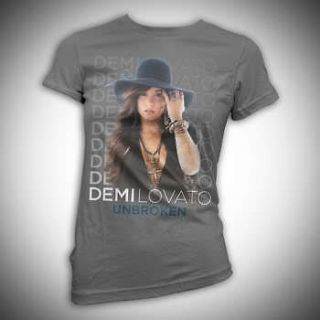 Demi Lovato Stacked Girlie Shirt SM, MD, LG, XL New