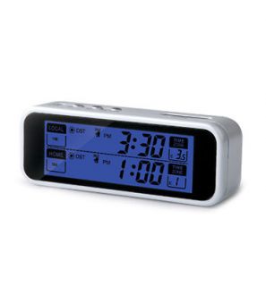 Ultmost CL 9893 EN Talking Dual Time Travel Alarm Clock, English