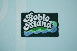 Boblo Island Michigan Amusement park embroidered patch   Bob lo