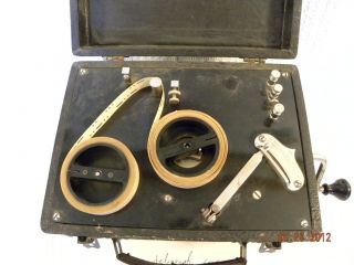 Antique Instructograph Morse Code Training Device