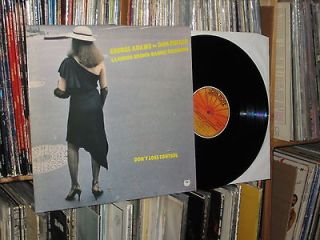 GEORGE ADAMS/DON PULLEN Dont Lose Control orig Soul Note LP (dannie