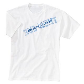 Bud Light Diagonal T shirt Brand New in Bag Size XXXL