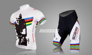 SOBIKE Cycling Suits Short Jersey & Shorts Lance Armstrong Seven