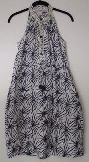 Gretchen Scott Designs Cotton So Cut In Sleeveless Button up Dress NEW