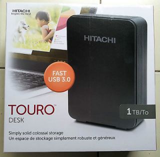 Hitachi Touro Desk 1TB External Hard Drive USB 3.0 *NEW* 0S03393