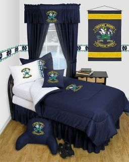 Notre Dame 3 Pc Comforter Set   NCAA Locker Room Collection
