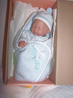 2005 LA NEWBORN EXPRESSIONS BOY DOLL, 14 TALL, SLEEPING,COA, WTH BOX