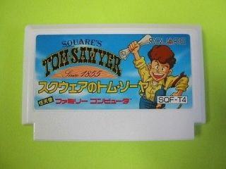 Squares Tom Sawyer Famicom NINTENDO NES JAPAN USED