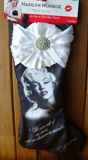 musical Christmas stocking  Diamonds are a girls best friend