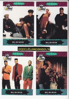 BELL BIV DEVOE Hip Hop Group 1991 YO MTV RAPS Rap Music 4 CARDS