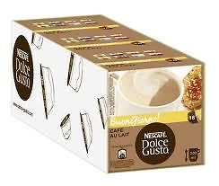 Dolce Gusto Cafe au Lait (3 Boxes,Total 48 Capsules ) 48 Servings