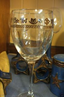 Western Wine Glasses Braded Glassware Dinnerware 106