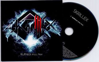 SKRILLEX Ruffneck Full Flex 2011 UK 1 track promo CD card sleeve