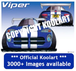 Koolart Chrysler Dodge Viper Case for iPhone 4 4S 5 FREE P&P 2585