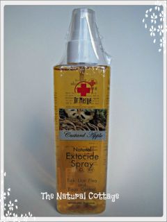 100% Natural Flea Tick Lice Extocide Spray Compatible w/Frontline Spot