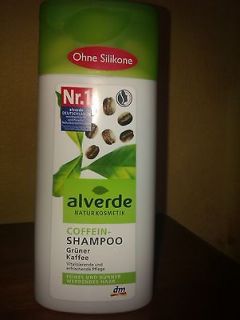 BIO Shampoo Alverde with caffeine for hairloss