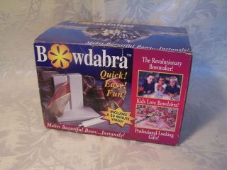 Bowmaker & Craft Tool with video & supplies plus ribbon shredder Nice