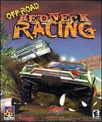 Redneck Racing PC CD race dirt track canyon buggies jeeps trucks game