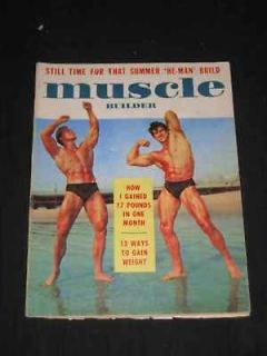 Muscle Builder August 1957 Doug Strohl