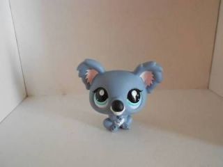 Littlest Pet Shop Slate Blue Koala Bear #1604 New
