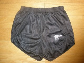 NEW HOOTERS HALLOWEEN BLACK UNIFORM SEXY/SILKY SHORTS RARE FIND 3XS